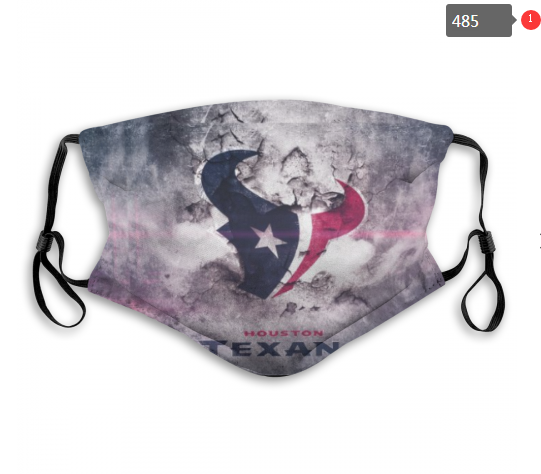 NFL Houston Texans #1 Dust mask with filter->nfl dust mask->Sports Accessory